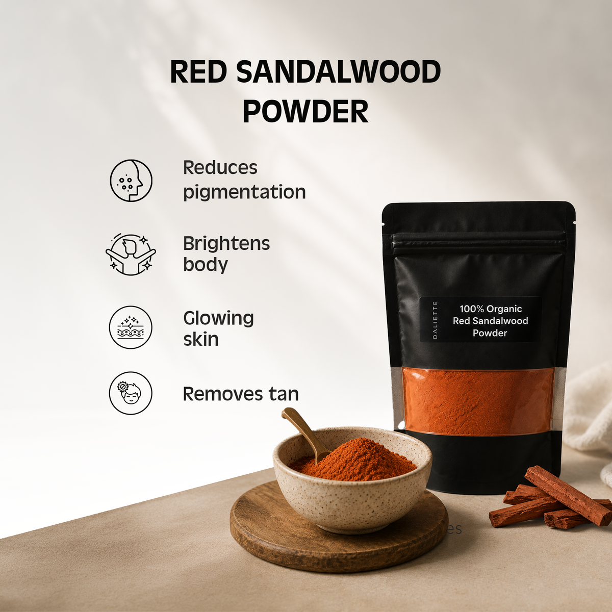 Red Sandalwood Powder