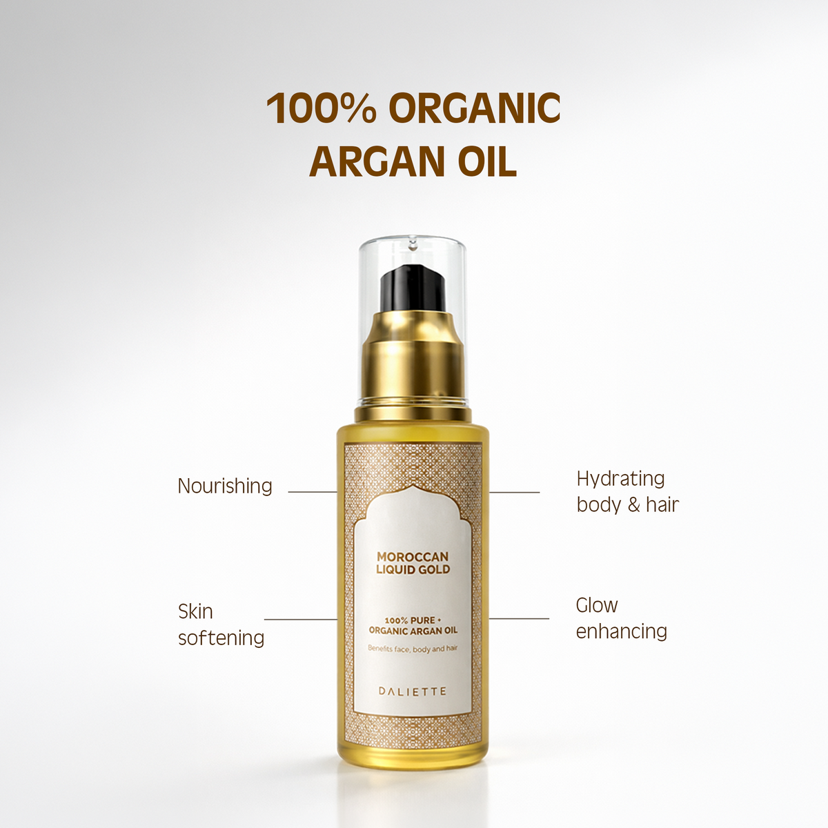 Moroccan Liquid Gold | Organic Argan Oil