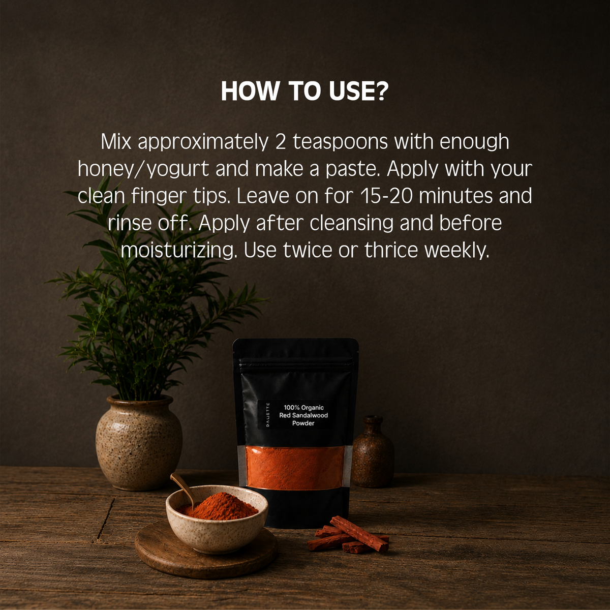 Red Sandalwood Powder