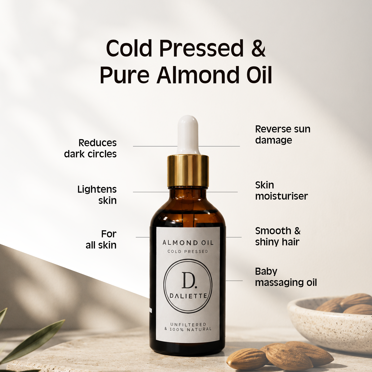 Almond oil | Cold-pressed