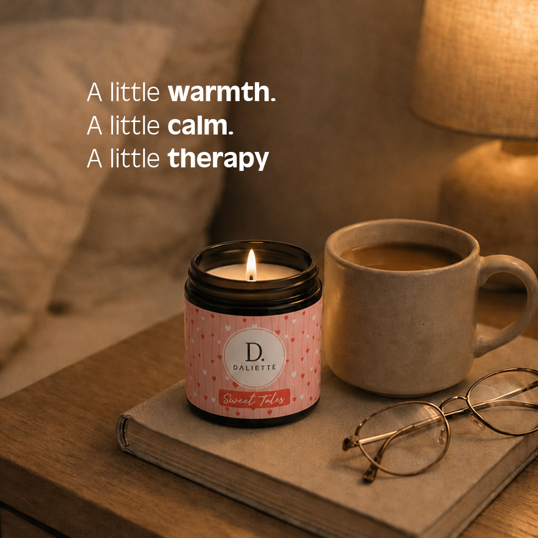 Sweet Tales | Beeswax Candle Scented with Essential Oils